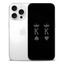 Best tempered glass phone screen protector showcasing a bold Kings logo from playing cards.