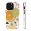 Citrus and Flowers Tough Phone Case