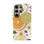 Citrus and Flowers Tough Phone Case