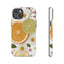 Citrus and Flowers Tough Phone Case