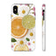 Citrus and Flowers Tough Phone Case