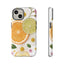 Citrus and Flowers Tough Phone Case