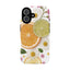 Citrus and Flowers Tough Phone Case