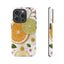 Citrus and Flowers Tough Phone Case