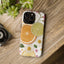 Citrus and Flowers Tough Phone Case