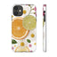 Citrus and Flowers Tough Phone Case