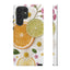 Citrus and Flowers Tough Phone Case