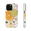 Citrus and Flowers Tough Phone Case