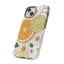 Citrus and Flowers Tough Phone Case