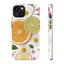 Citrus and Flowers Tough Phone Case