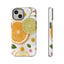 Citrus and Flowers Tough Phone Case