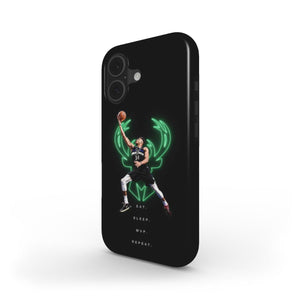 Giannis Antetokounmpo MVP Phone Case – Eat. Sleep. MVP. Repeat.