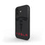 Tesla Phone Case – Glossy Black with Red Logo | Sleek Electric Car Accessory for iPhone & Android