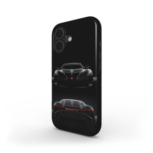 Bugatti La Voiture Noire Phone Case – Sleek Black Luxury Supercar-Inspired Cover
