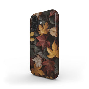 Fallen Ember Tough Phone Case – Nature’s Elegance, Autumn’s Armor