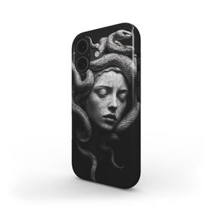 Medusa Stone Gaze Tough Phone Case – Greek Mythology Gorgon Art