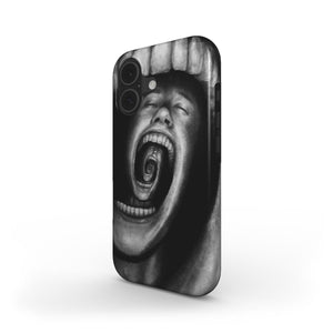 Surreal Horror Phone Case – Screaming Void Gothic Art iPhone Cover