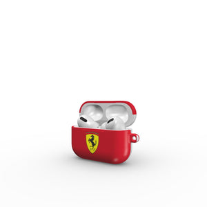 Glossy Ferrari Red AirPods Case – Premium Protective Cover