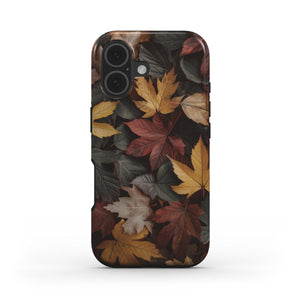 Fallen Ember Tough Phone Case – Nature’s Elegance, Autumn’s Armor