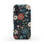 Vintage Floral Phone Case – Dark Botanical Flower Cover for iPhone & Android