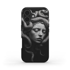 Medusa Stone Gaze Tough Phone Case – Greek Mythology Gorgon Art