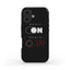 Music On World Off Phone Case – Minimalist Design for True Music Lovers