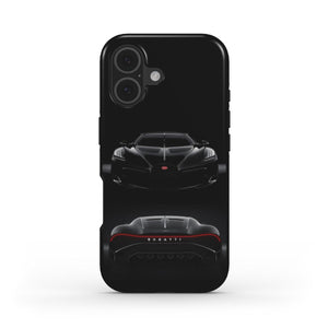 Bugatti La Voiture Noire Phone Case – Sleek Black Luxury Supercar-Inspired Cover