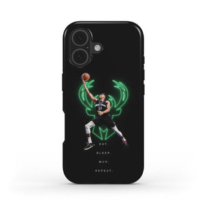 Giannis Antetokounmpo MVP Phone Case – Eat. Sleep. MVP. Repeat.