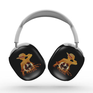 One Piece Sunset Luffy AirPods Max Case | Straw Hat Crew Anime Headphone Cover