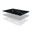 Black & Gold Geometric MacBook Case – Sleek Abstract Lines & Modern Luxury Design