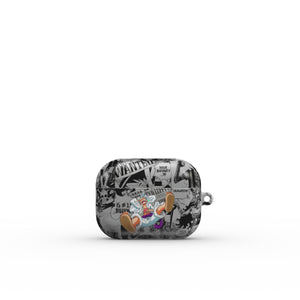 One Piece Luffy AirPods Case — Dynamic Pirate Anime Design