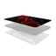 Black Red Gold Marble MacBook Case | Elegant Marble Shell
