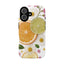 Citrus and Flowers Tough Phone Case