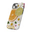 Citrus and Flowers Tough Phone Case