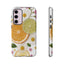 Citrus and Flowers Tough Phone Case