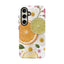 Citrus and Flowers Tough Phone Case