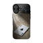 Black card Ace of Spades Tough Case with stylish durability.