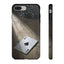 Durable Ace of Spades Tough Phone Case with scratch-resistant protection.