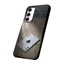 Premium Smartphone Case with Ace of Spades card-inspired design.