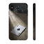 iphone-compatible Ace of Spades Tough Case with durable materials.