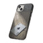 Waterproof Ace of Spades Phone Case perfect for outdoor adventures